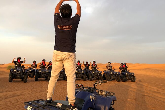 Self-Drive Quad Bike With Sand Boarding and Camel Ride in Dubai - Camel Ride in the Desert