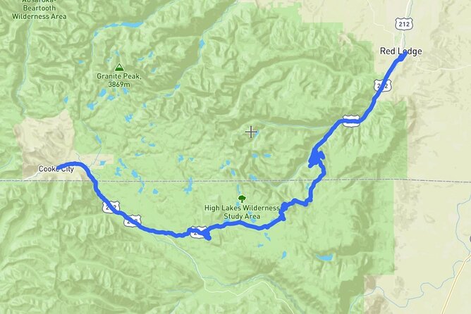 Self-Guided Audio Driving Tour on Beartooth Highway - Route Highlights