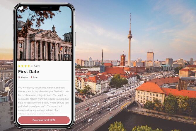 Self-Guided City Quest & First Date in Berlin - Romantic Stroll Through Historic Neighborhoods