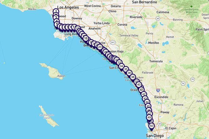 Self guided Driving Tour between LA and San Diego - Good To Know