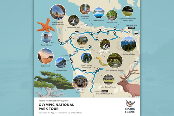 Self-Guided Olympic National Park Audio Tour Guide - Audio Guide Features