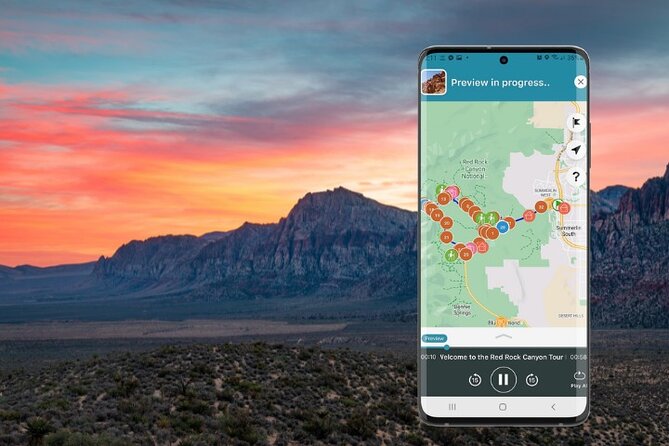 Self-Guided Red Rock Canyon Audio Driving Tour - Pricing and Booking Details