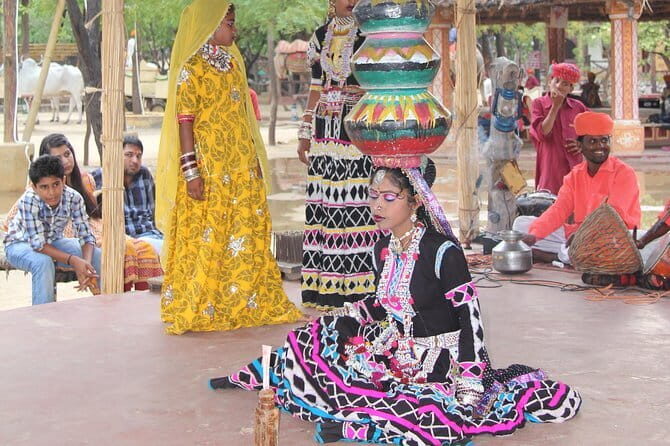 Self-Guided Visit to Chokhi Dhani With Dinner and Pick Up & Drop - The Vegetarian Dinner