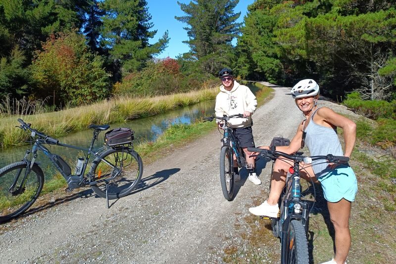 Self-Guided Wanaka and Hawea Bike Trails Experience - From Lake Hawea, follow the trail toward Wanaka