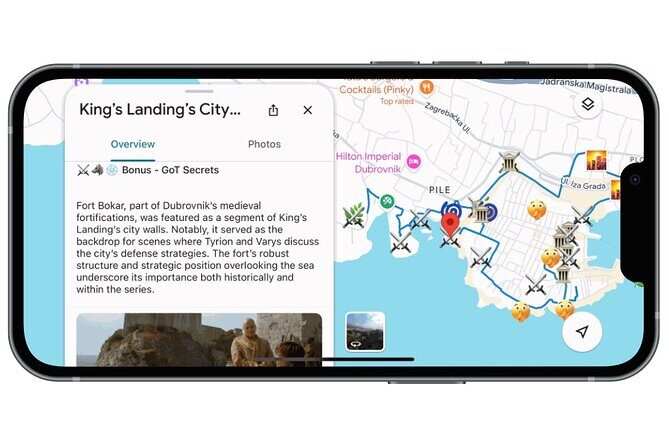 Selfguide® Secrets Tour Dubrovnik with Game of Thrones Spots - Practical Details and Value