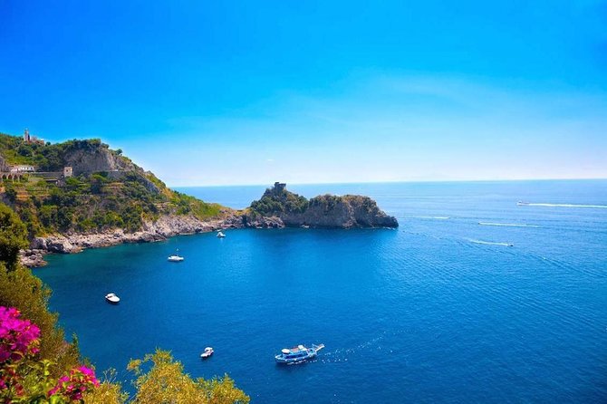 SEMI PRIVATE: Amalfi Coast Boat Tour With Transfer by High Speed Train From Rome - Itinerary Details