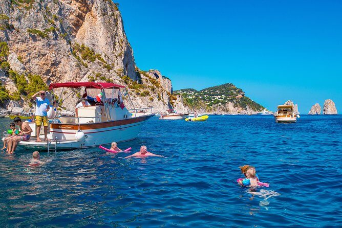 Semi-Private Capri Boat Tour with Snorkeling & Island Visit - FAQ