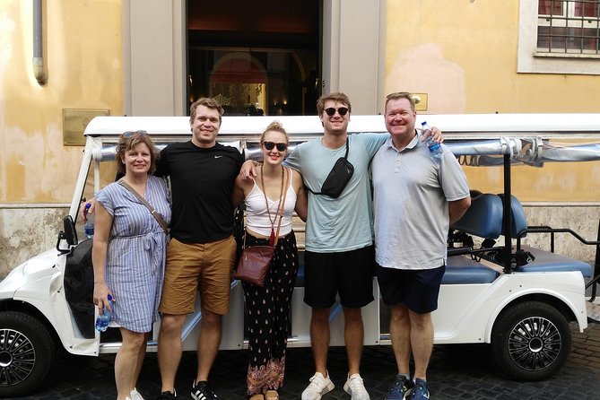 Semi-Private Evening Golf Cart Tour of Rome With Aperitivo - Copyright and Company Information