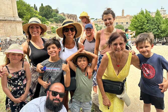 Semi Private Guided Tour of the Colosseum & Forums for Kids & Families in Rome - Inclusions