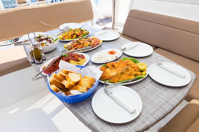 Semi Private Premium Catamaran Cruise With BBQ on Board & Drinks - Buffet-style BBQ Meal and Open Bar