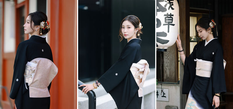 Senso-ji Kimono Photography and Kimono Rental: Choose from a variety of kimonos at a single flat rate, one-stop service, professional photography - A private session for couples, families and friends