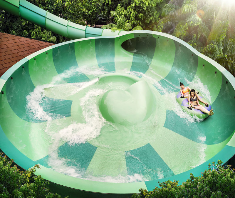 Sentosa Adventure Cove Waterpark Ticket - Slides for the thrill-seekers