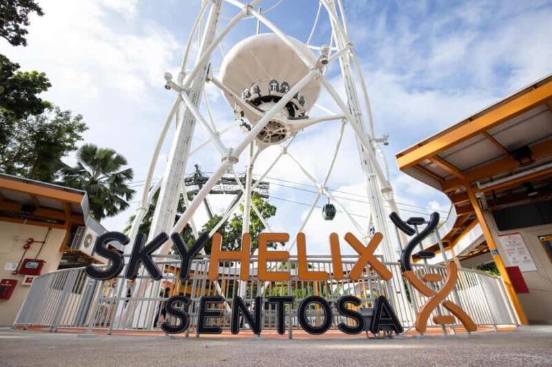 Sentosa Island:SkyHelix with Cable Car/Wings of Time or both - The SkyHelix Experience: What to Expect