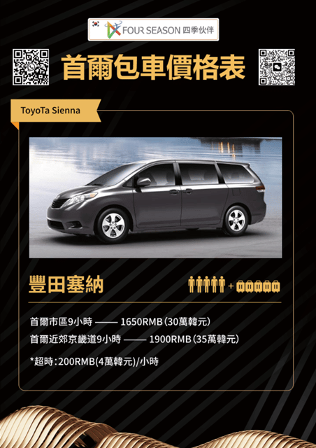 Seoul: Chartered Vehicle Toyota Sienna Van City Tour - Booking and Reservation Process