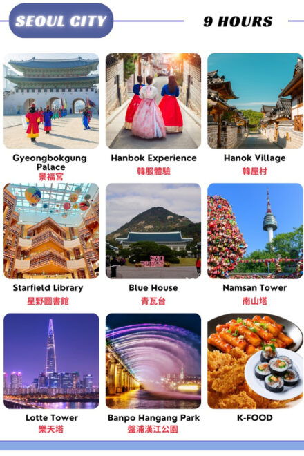 Seoul City 9HOUR : Private Car Rental Tour With EN Driver - Customizable Itinerary Options