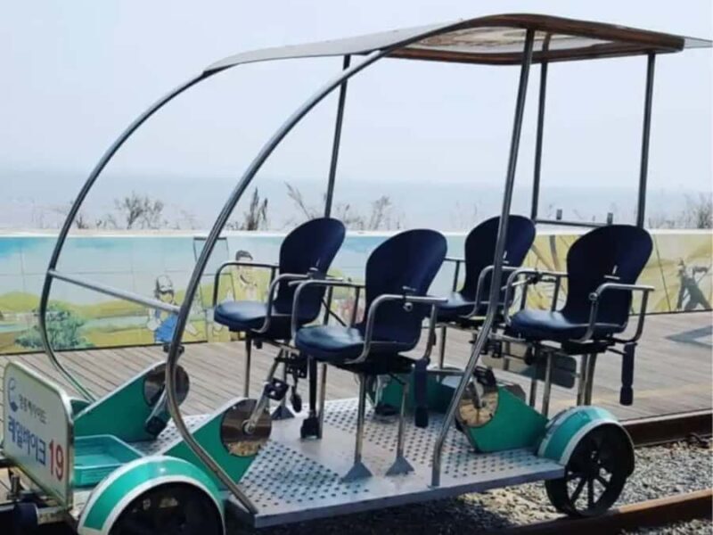 Seoul: Coastal Rail Bike, Sorae Park and Fairytale Village - An In-Depth Look at the Coastal Rail Bike & Incheon Adventure