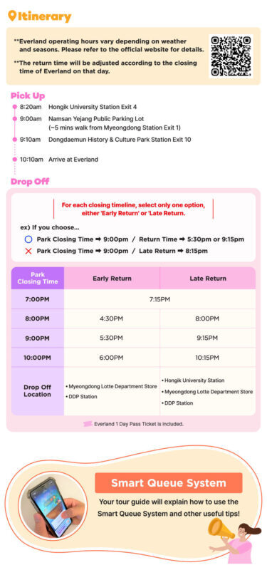 Seoul Everland 50th Anniversary Experience with Flexible Return - Is the price worthwhile?