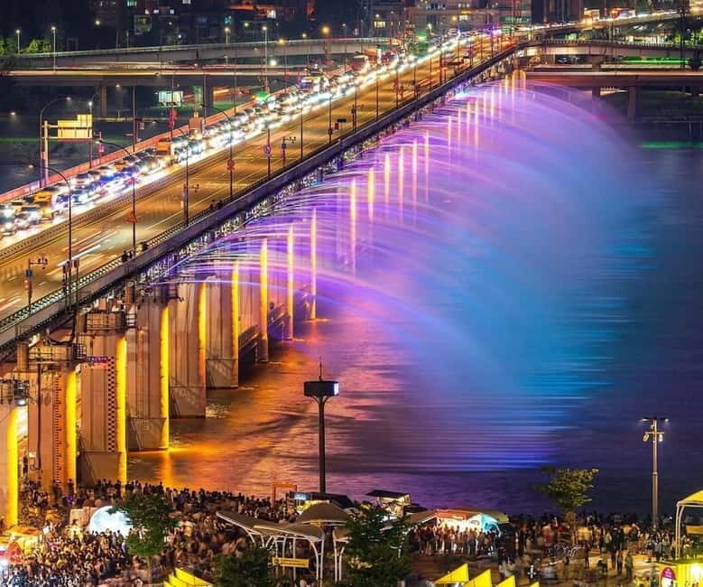 Seoul: Han River Picnic & E-Bike Ride to Rainbow Fountain - Seoul: Han River Picnic & E-Bike Ride to Rainbow Fountain — An Authentic Night in the City