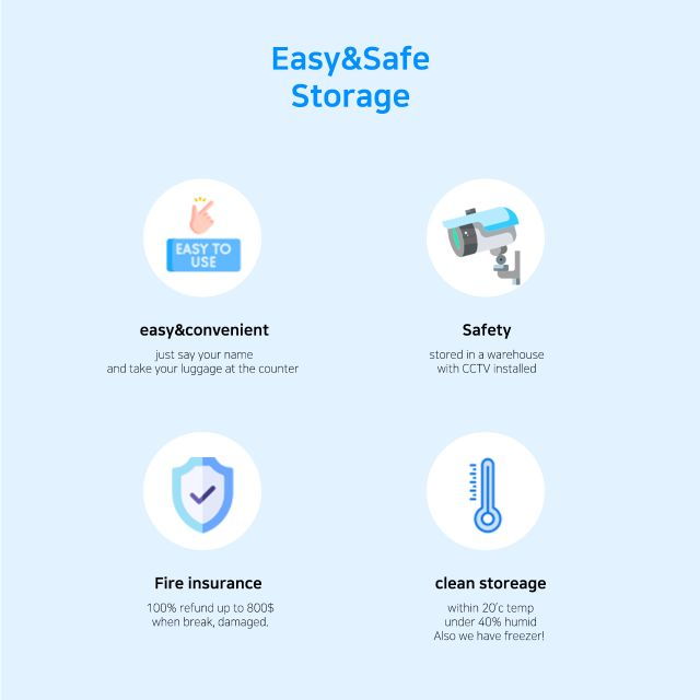 Seoul: Incheon Airport Luggage Storage - Free Cancellation and Flexible Payment Options