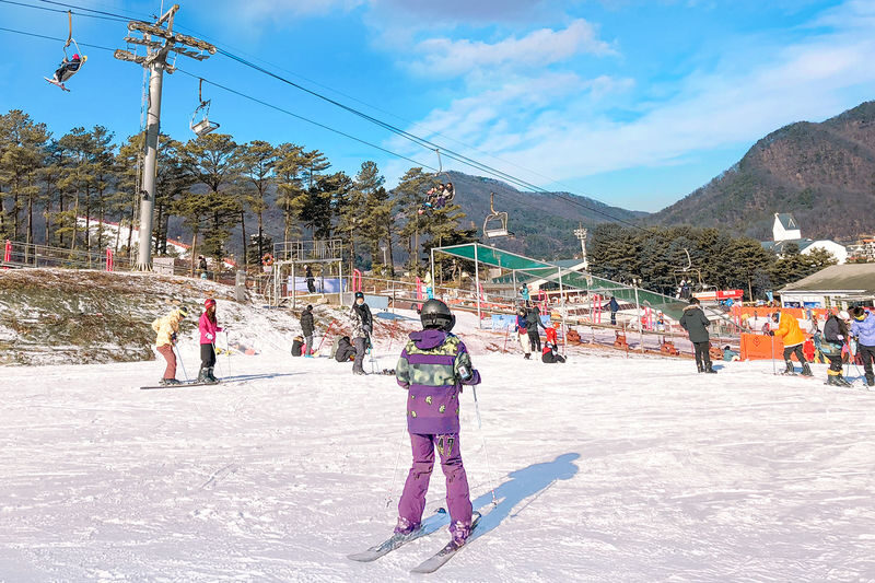Seoul Jisan Forest Ski Resort Full-Day Ski Tour with Transfers - The lesson helps, but one hour is a quick start