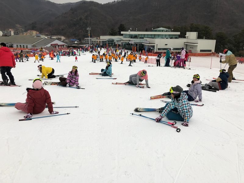 Seoul Jisan Forest Ski Resort Full-Day Ski Tour with Transfers - Expect practice, waiting, and tired legs