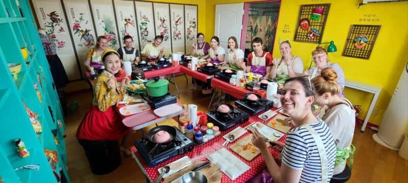 Seoul: Local Home Korean Cooking Class and Market Tour - The Dining Experience and Recipes