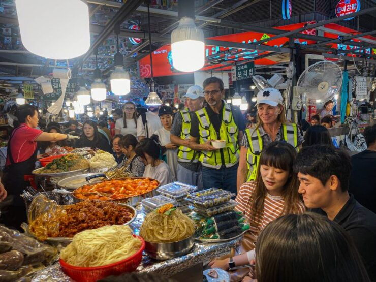 Seoul: Market Food Tour & Evening Ebike Ride - Activity Details