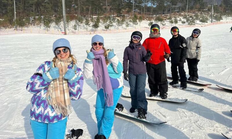 Seoul: Oak Valley Ski Resort Tour with Lesson&Ticket&shuttle - What to Expect on Your Day at Oak Valley Ski Resort