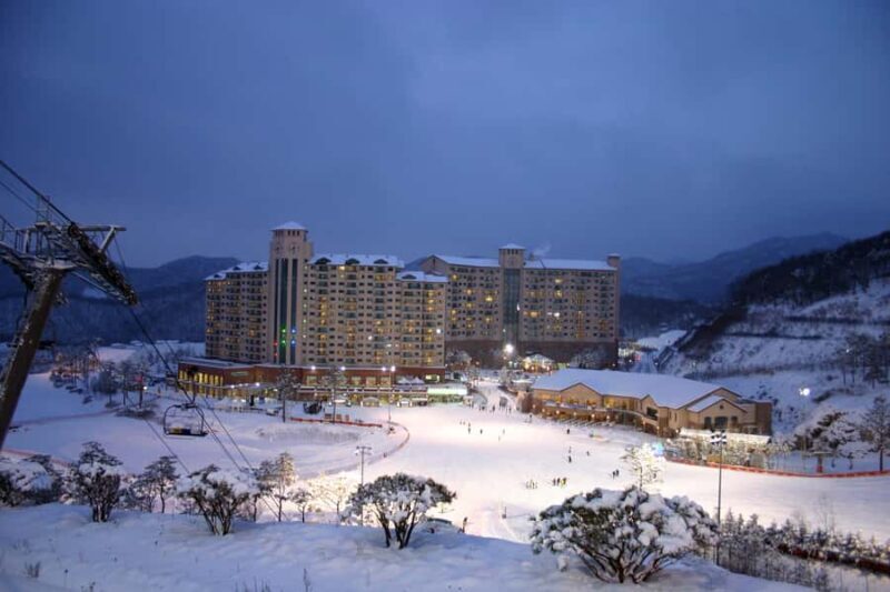 Seoul: Oak Valley Ski Resort Tour with Lesson&Ticket&shuttle - The Experience in Detail