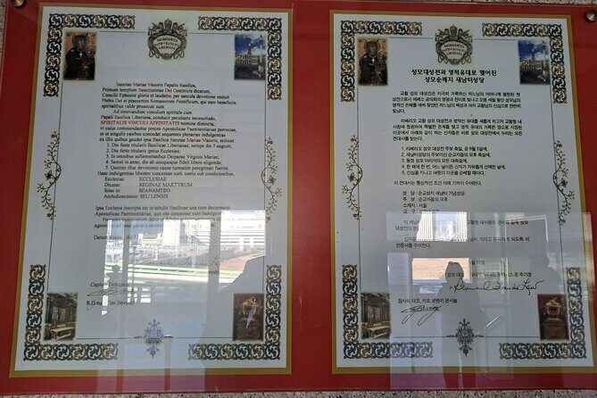Seoul Pilgrimage Private Tour - Recognized by the Vatican - What’s Included and What’s Not?