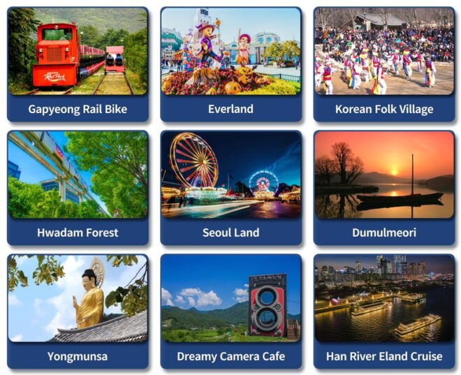 Seoul Subrub: 9HR Car Charter Tour - Suggested Attractions