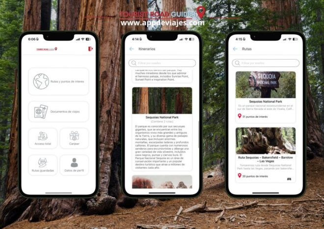 Sequoias National Park Self-Guided App With Audioguide - App Features and Inclusions