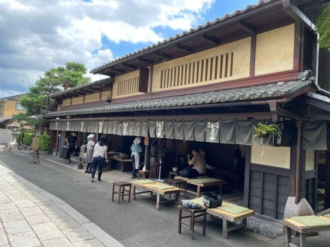 Serene Zen Gardens and the Oldest Sweets in Kyoto - Imamiya Shrine and Shinto Traditions