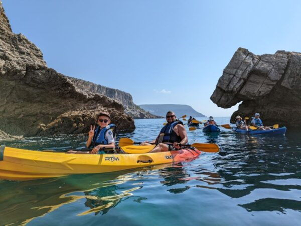 Sesimbra: Arrabida Natural Park & Caves Guided Kayaking Tour - Tour Duration