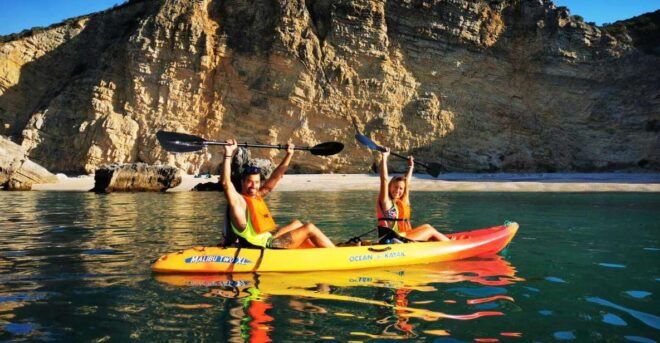 Sesimbra: Kayak Tour to Secret Beaches and Caves - Tour Highlights