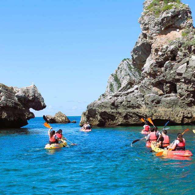 Sesimbra: Ribeiro Cavalo Beach, Caves, & Arrábida Kayak Tour - Tour Highlights