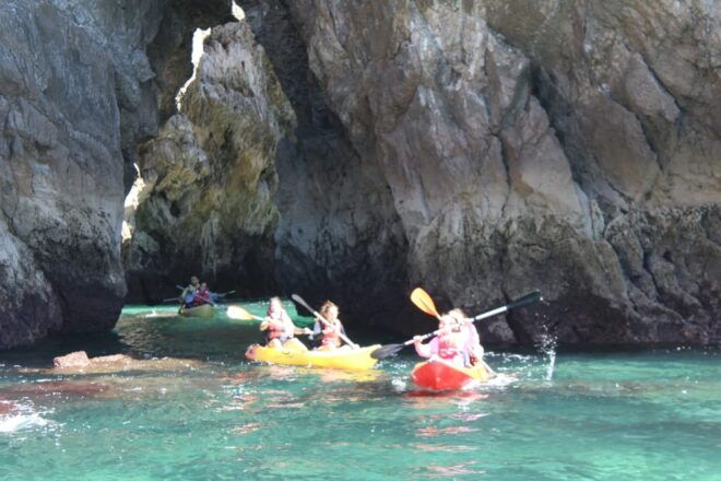 Sesimbra: Ribeiro Cavalo Beach, Caves, & Arrábida Kayak Tour - Inclusions and Restrictions