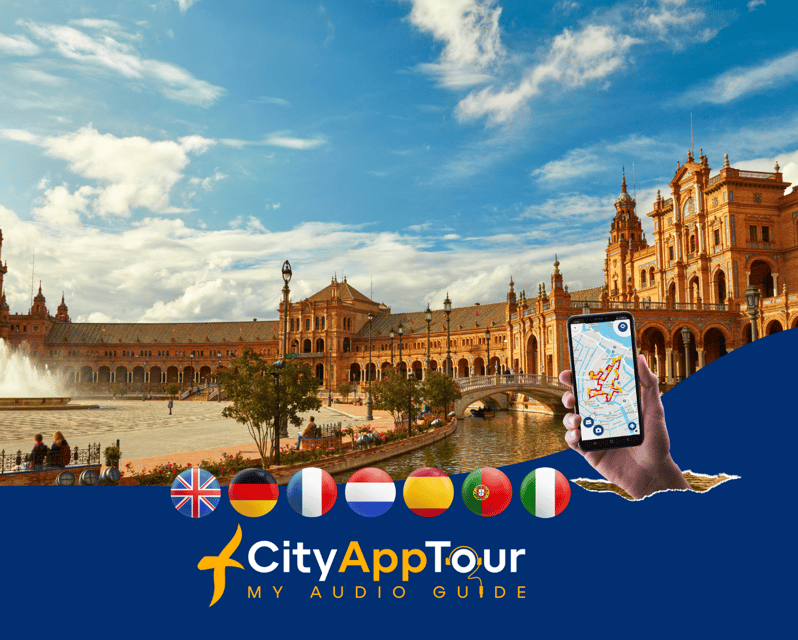 Seville Alcazar District Walking Tour With Digital Guide - Features of the Self-Guided Audio Tour