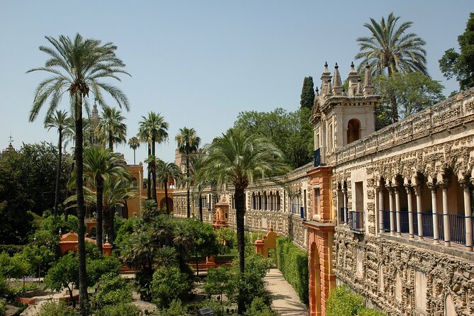 Seville Alcazar/Plaza Espana: Self-Guided Tour With Audio Guide - End Point