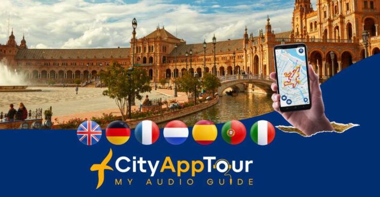 Seville Alcazar/Plaza Espana: Walking Tour With Audio Guide - Full Description