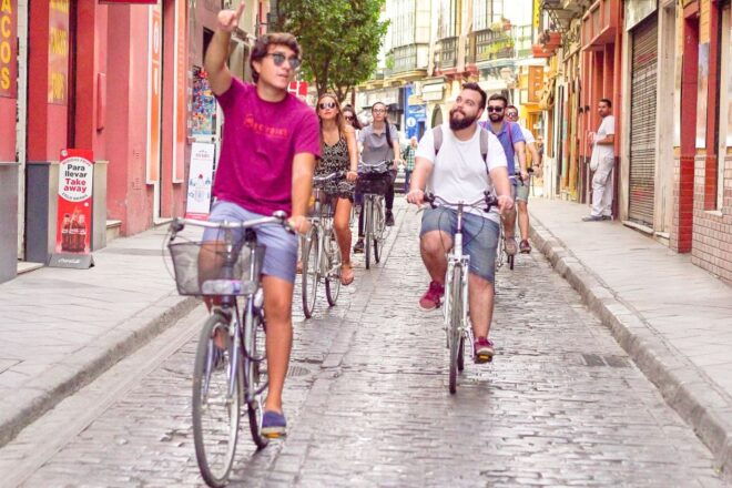 Seville: City Sightseeing and Local Culture Bike Tour - Full Tour Description