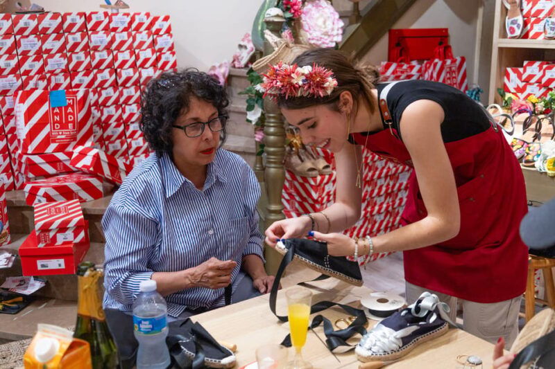Seville: Espadrilles-Making Workshop With Snacks and Drinks - Experience Highlights