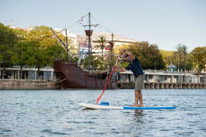 Seville: Guided Paddle Surf Tour - Experience Itinerary