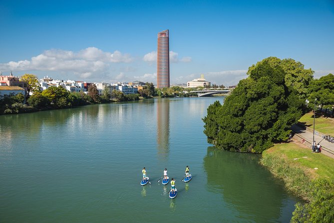 Seville: Paddle Surf Route and Class - Meeting and Pickup