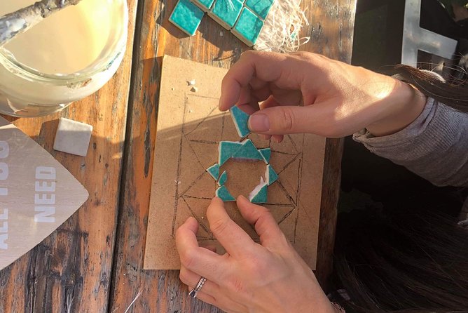 Seville Private Mosaics Art Class - Whats Included