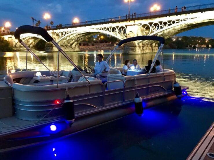 Seville: Private River Cruise With Dinner and Drinks - Experience Highlights
