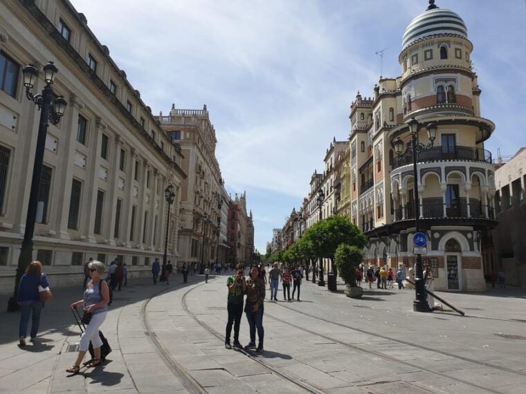 Seville Private Tour, the True Heart of Andalusia, From Faro - Explore the Plaza De España