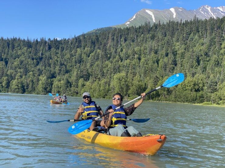 Seward Area Glacial Lake Kayaking Tour 1.5 Hr From Anchorage - Free Cancellation and Flexible Payment