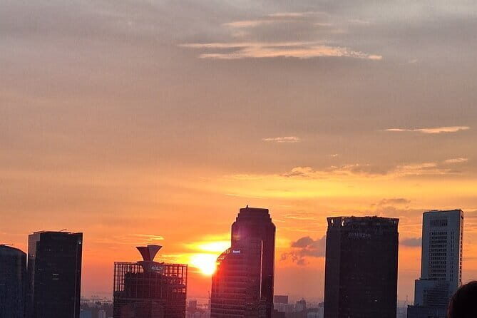SG Evening/Nite -River Cruise, Marina Bay Light Show, Chinatown - The Marina Bay Sands Light Show