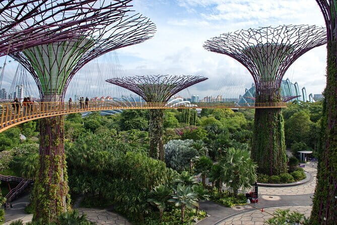 SG Evening/Nite -River Cruise, Marina Bay Light Show, Chinatown - Singapore River Cruise: Old Meets New